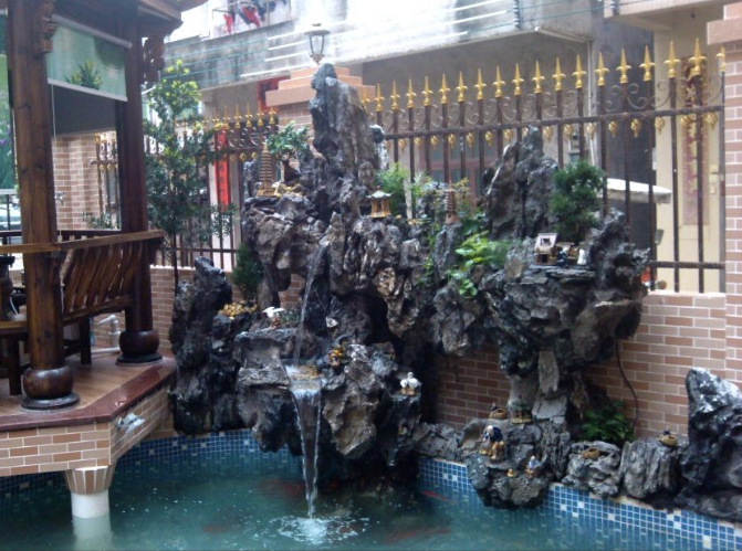 華通園林假山 現(xiàn)代園林中真石頭假山的藝術(shù)特點(diǎn)